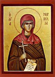 20th c. Greek icon by N. Lepora