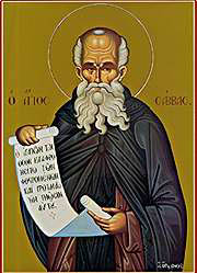 20th c. Greek icon at Mt. Athos